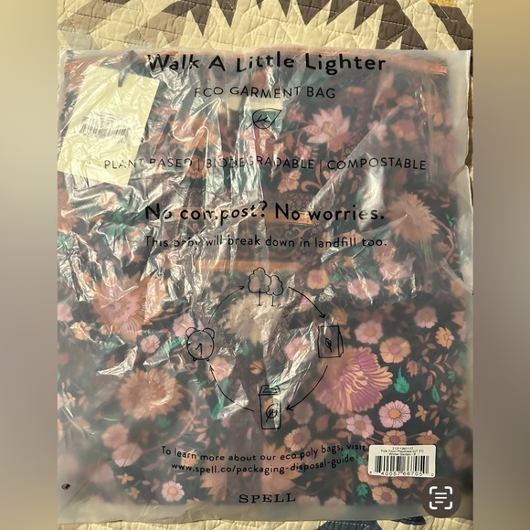 NWT~UFT🌸Spell & The Gypsy🌸Folk Town Playdress Winter Garden size Small (UT 21) - Picture 4 of 13